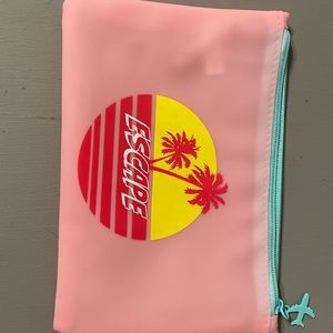Ipsy Makeup Bag: Escape Theme Rubbery Material
